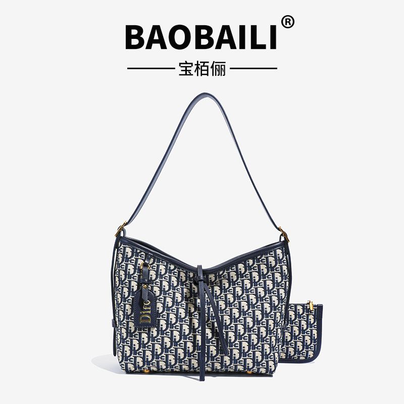 Luxury Bags Goyard - Tas Selempang Kanvas Monogram Elegan Wanita,