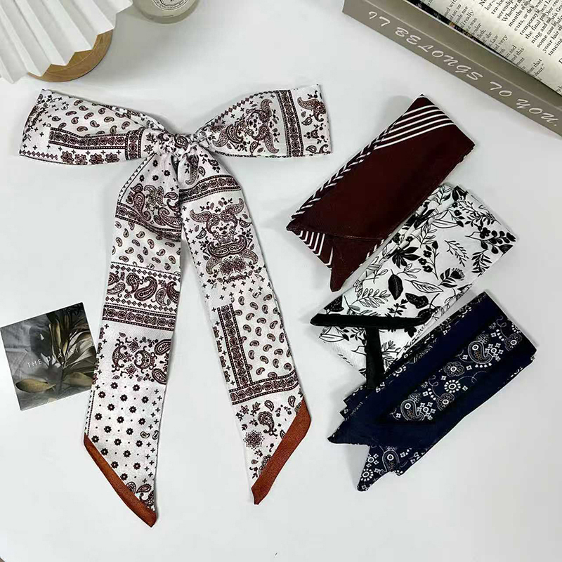 Luxury Bags For Summer - Kedatangan Baru 2025 Syal Sutra Tipis
