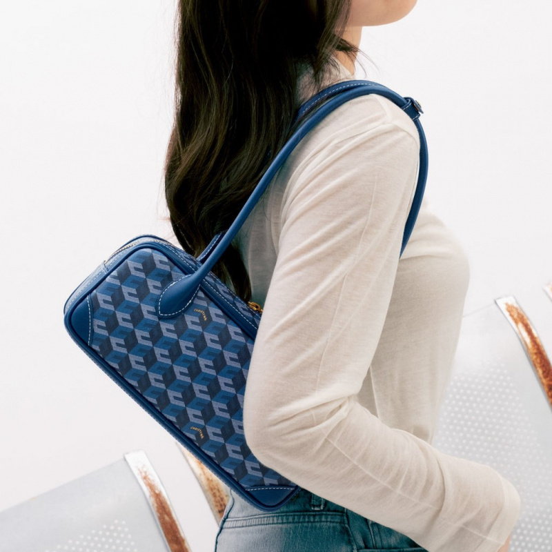 Luxury Bags Goyard - Tas Selempang Mini Kotak Bergaya Terbaru