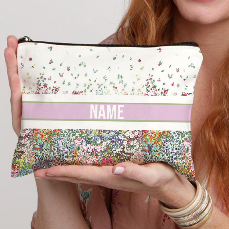 Luxury Bags Brand Names - Tas kosmetik nama kustom trendi wanita,