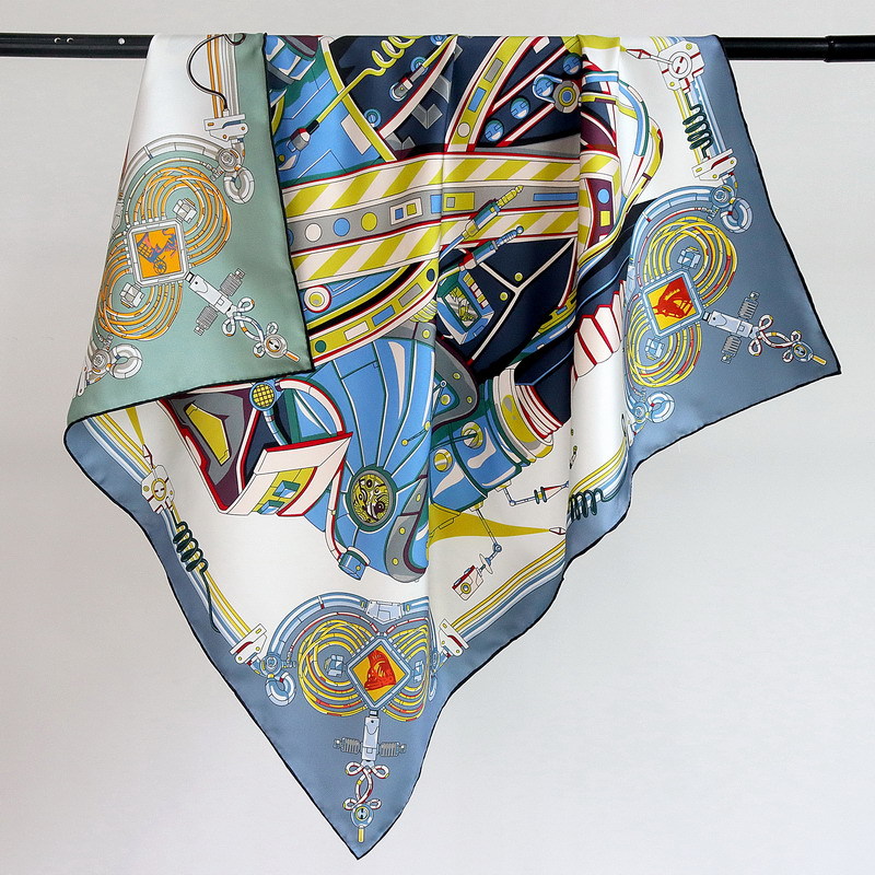 Luxury Bags For Summer - Syal Sutra 18MM Wanita, Bandana Gulung