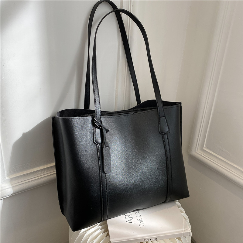 Tas Tote Kulit Imitasi Hitam K - Luxury Bags 2026 ulasan dan harga