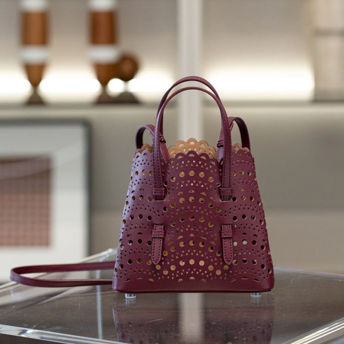 Tas Tangan Bahu Kulit Sapi Kua - Luxury High Quality Bags ulasan dan harga