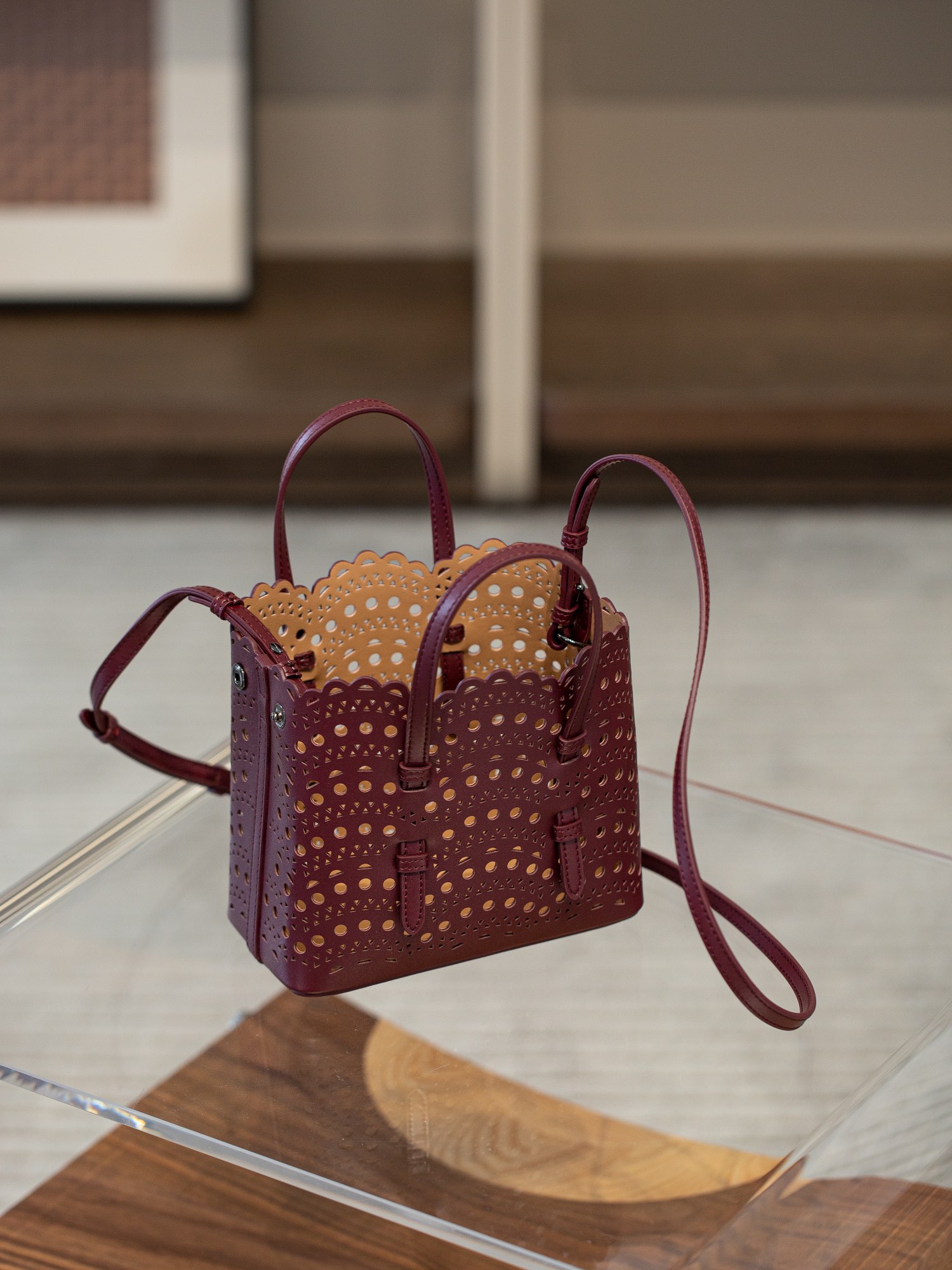 Tas Tangan Bahu Kulit Sapi Kua - Luxury High Quality Bags ulasan dan harga