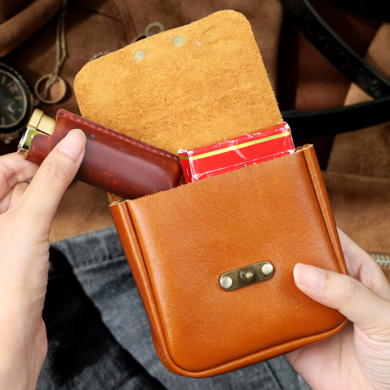 Tas Pinggang Kecil Kulit Sapi  - Key Holder Leather Pouch ulasan dan harga