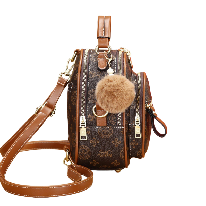 Set tas wanita 3-in-1, ransel  - Luxury Bags With Zipper ulasan dan harga