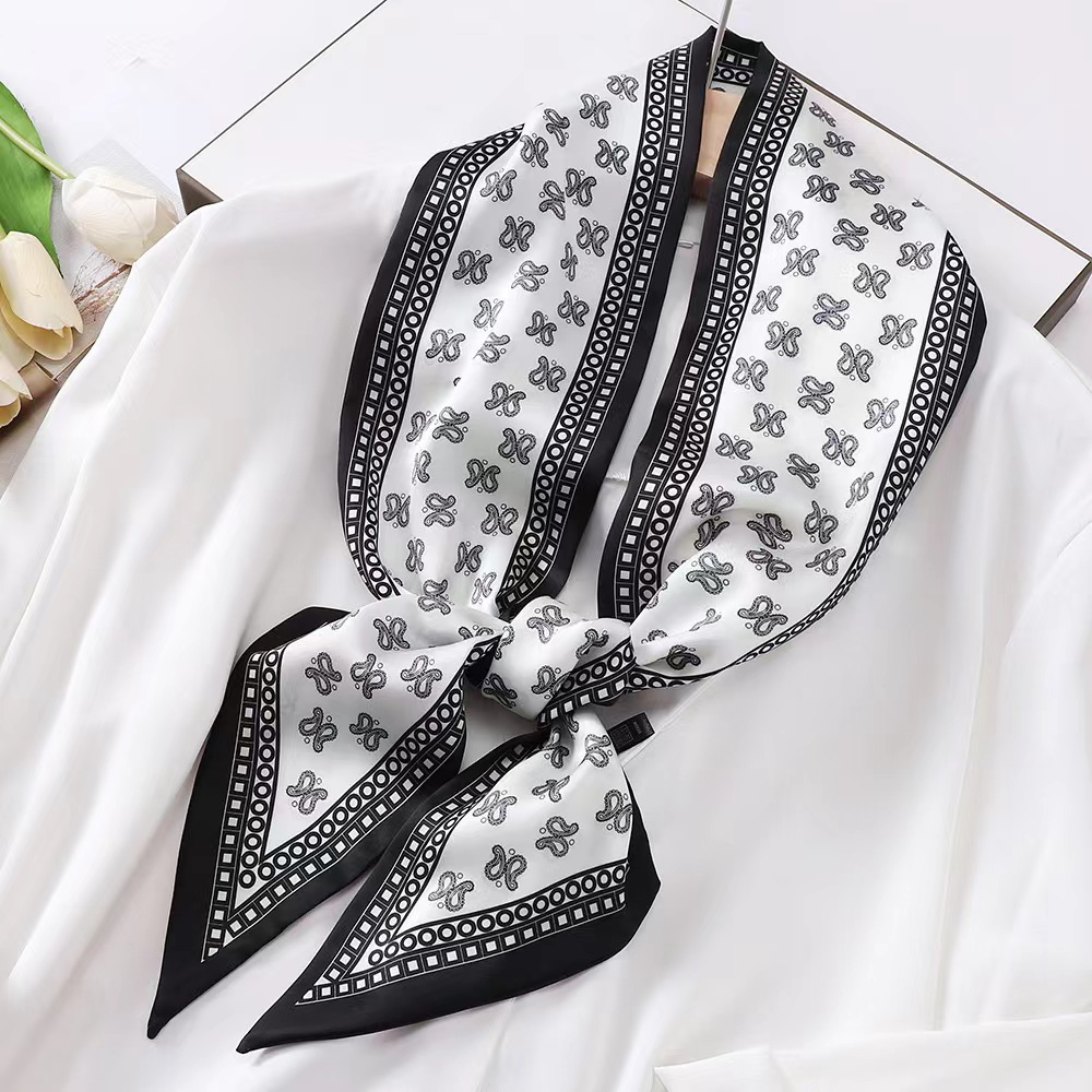 Syal Sutra Motif Zebra Mewah u - Luxury Bags For Summer ulasan dan harga