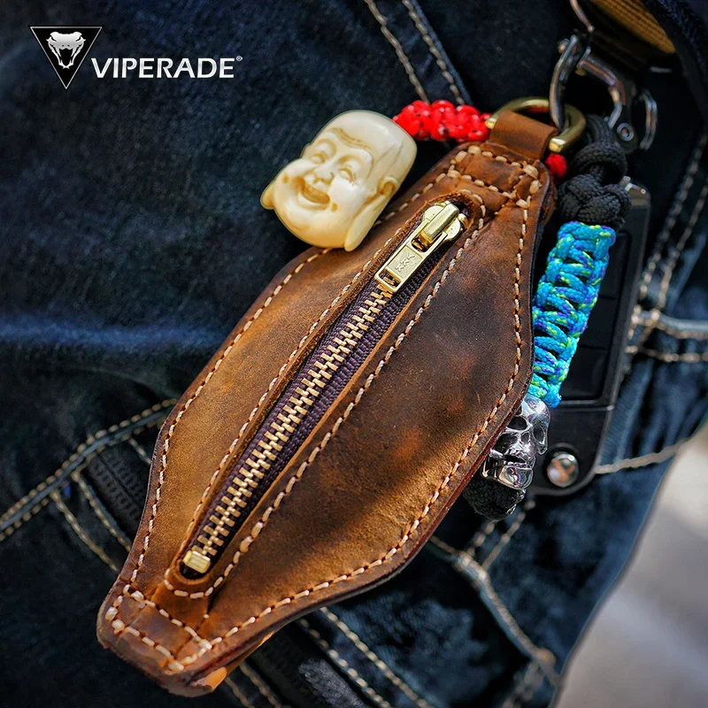 ​ VIPERADE PJ10 Slapjack Walle - Key Holder Leather Pouch ulasan dan harga