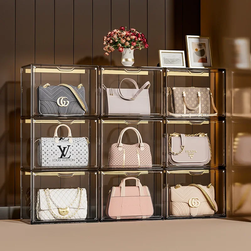 Kotak penyimpanan tas, rak pen - Luxury Bags Brand Names ulasan dan harga