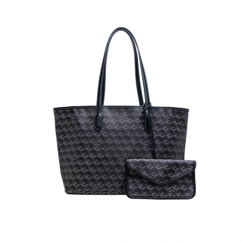 Tas Tote Cetak Geometris Kapas - Luxury Bags Goyard ulasan dan harga