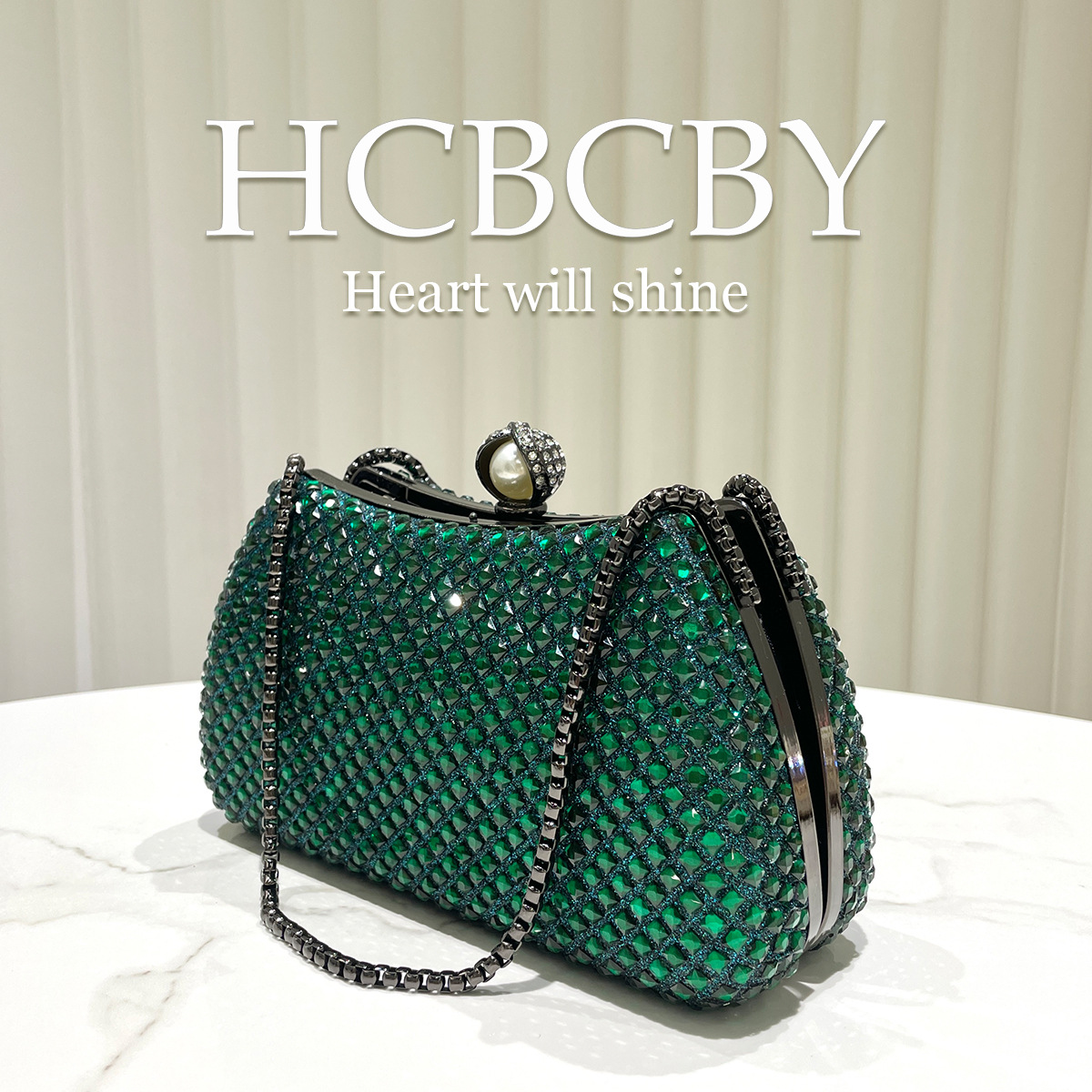 Tas makan malam model kotak de - Luxury Bags Green ulasan dan harga
