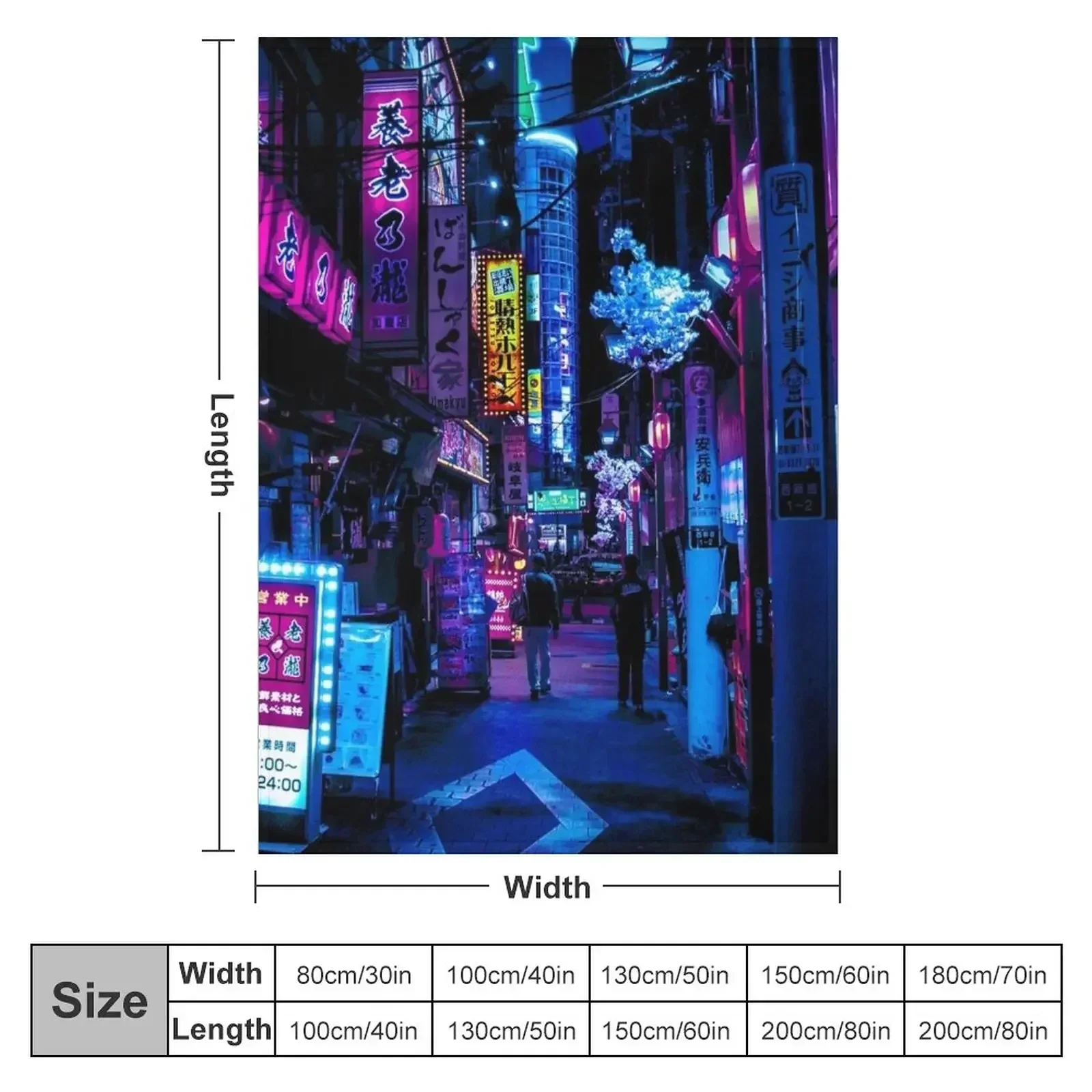 Selimut Anime Blue Tokyo Alley - Luxury Bags In Tokyo ulasan dan harga
