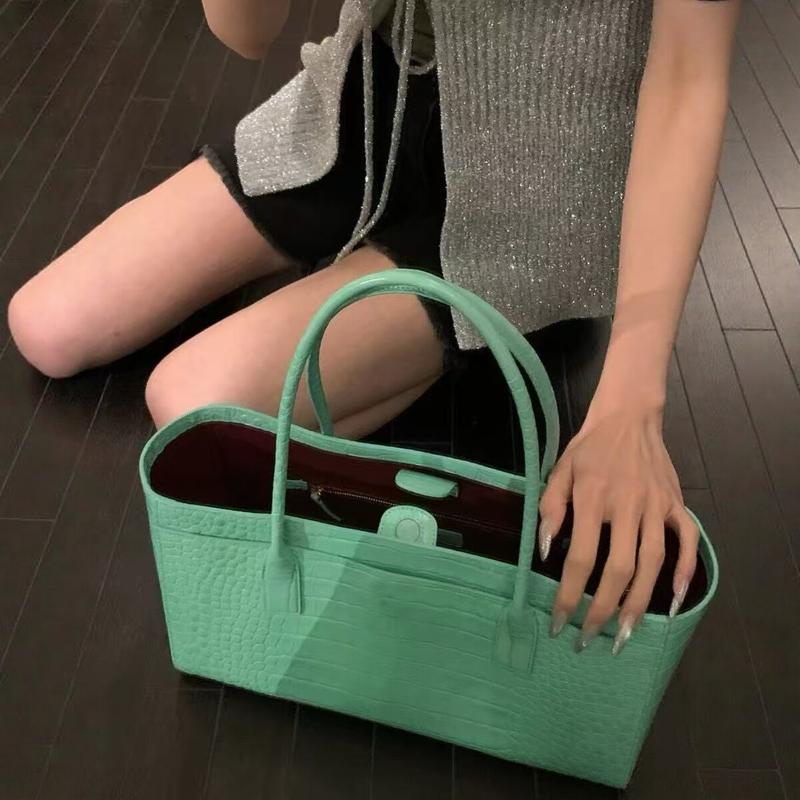 Tas Kulit Motif Buaya Mewah, T - Luxury Bags Green ulasan dan harga