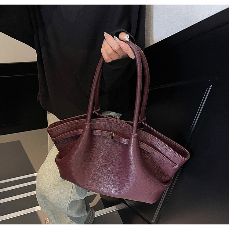 Tas Tangan Wanita Burgundy Mew - Luxury Bags Made ulasan dan harga