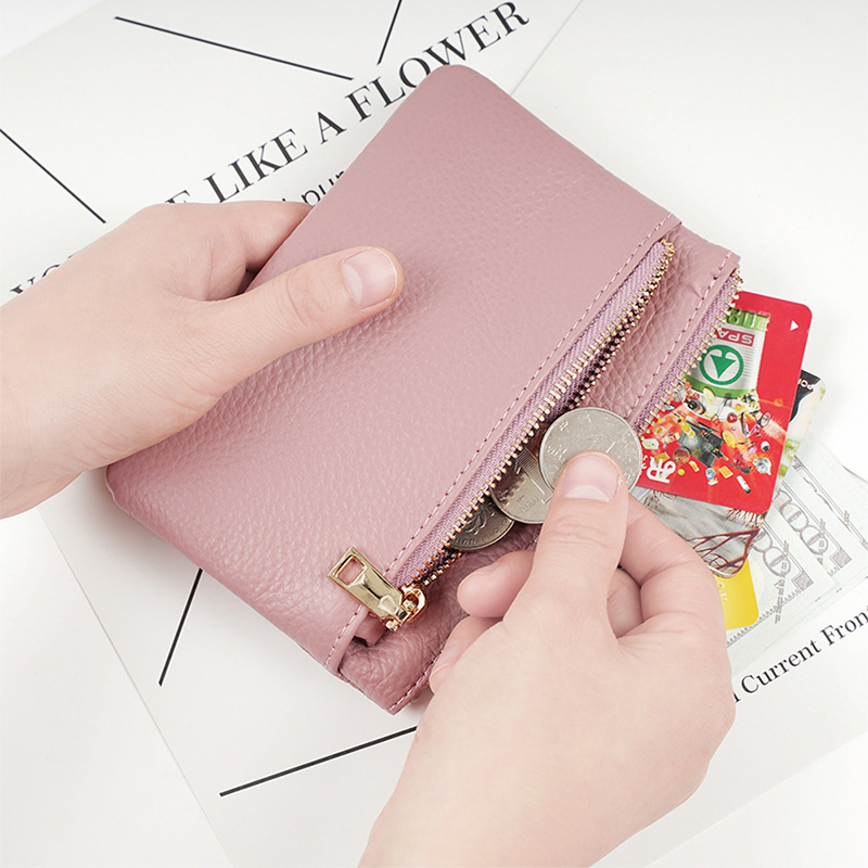 Dompet koin kulit asli nama ku - Key Holder Leather Pouch ulasan dan harga