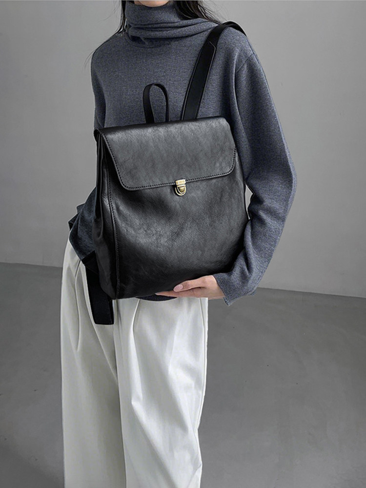 Ransel Kulit Asli Merek Mewah  - Luxury Bags With Zipper ulasan dan harga