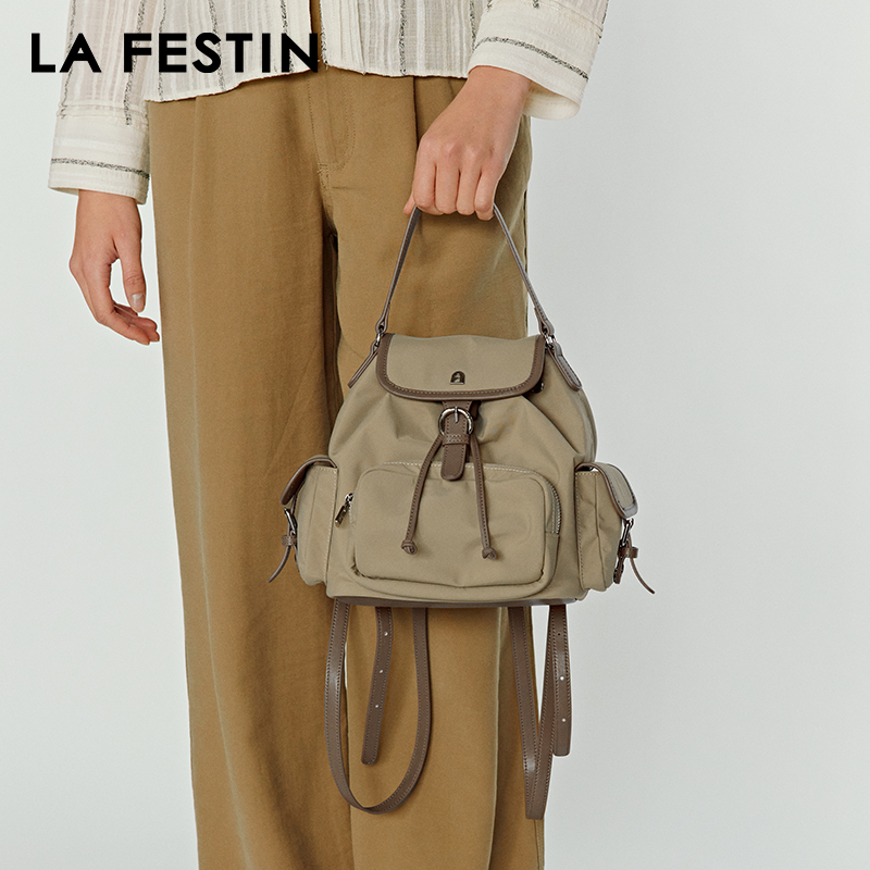LA FESTIN Ransel Asli Tas Baru - Luxury Bags With Zipper ulasan dan harga