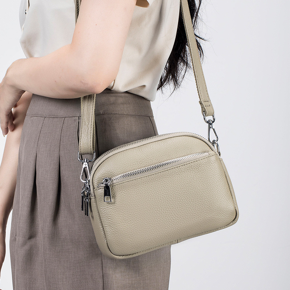 Tas bahu serbaguna kulit asli  - Key Holder Leather Pouch ulasan dan harga